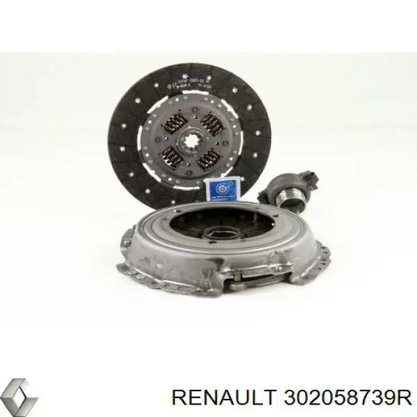 302058739R Renault (RVI) embrague