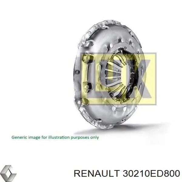 30210ED800 Renault (RVI) plato de presión del embrague