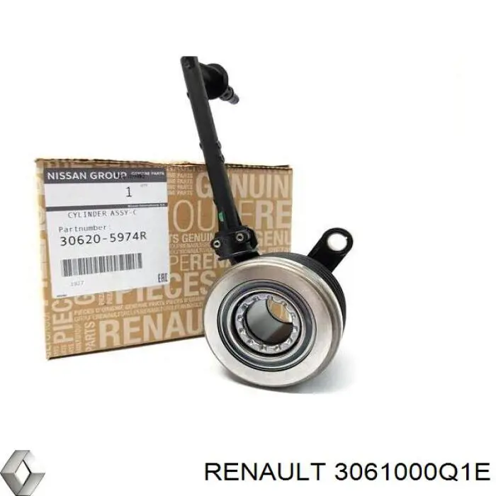 Cilindro maestro de embrague 3061000Q1E Renault (RVI)