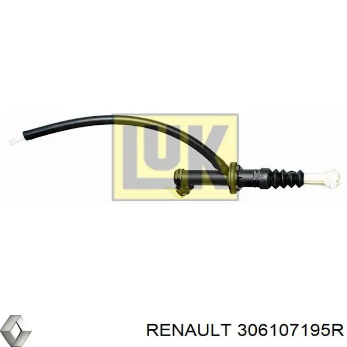 306107195R Renault (RVI) Cilindro maestro de clutch