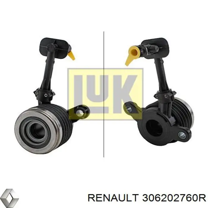 Desembrague central, embrague (cojinete de desembrague) Renault (RVI) 306202760R precio, desde 41,35 EUR