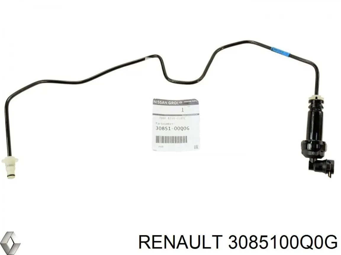 3085100Q0G Renault (RVI) tubo flexible de embrague