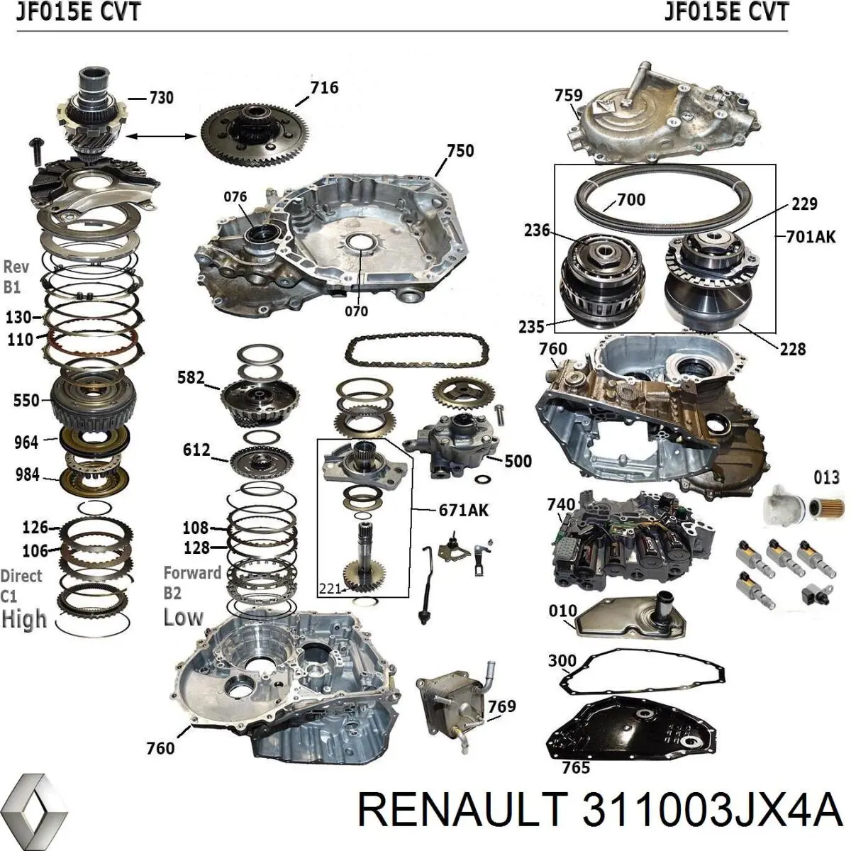 311003JX4A Nissan