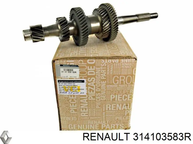 Eje primario de la caja de cambios Renault (RVI) 314103583R precio, desde 550,68 EUR