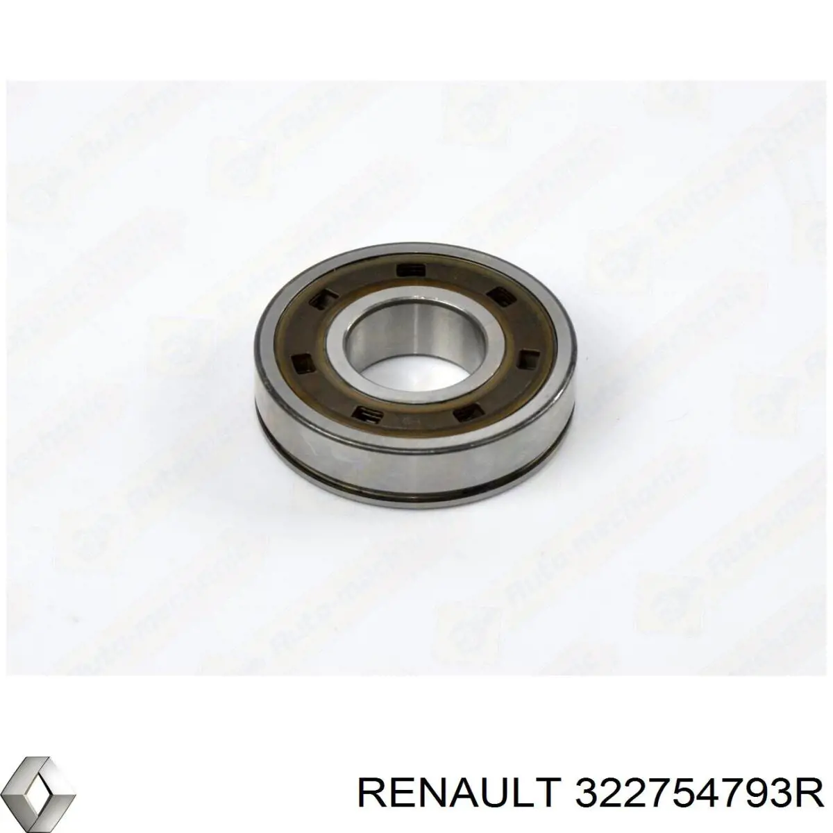 322754793R Renault (RVI) cojinete del eje de entrada de la caja de engranajes