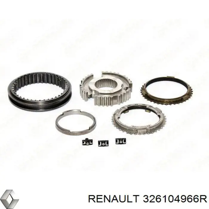 Comprar 326104966R Renault (RVI) Sincronizador de 3ª y 4ª marcha
