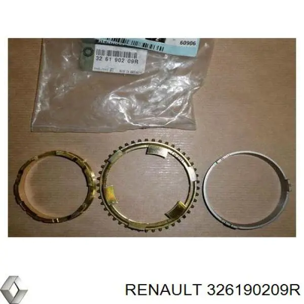 326190209R Renault (RVI) anillo sincronizador