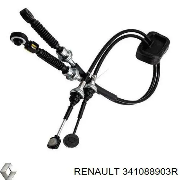 341088903R Renault (RVI) palanca de selectora de cambios