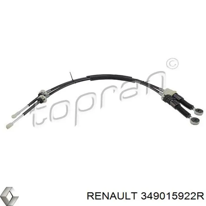 Cable de accionamiento de caja de cambios Renault (RVI) 349015922R precio, desde 71,15 EUR