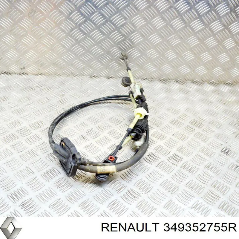 349352755R Renault (RVI) palanca selectora cambio de marcha