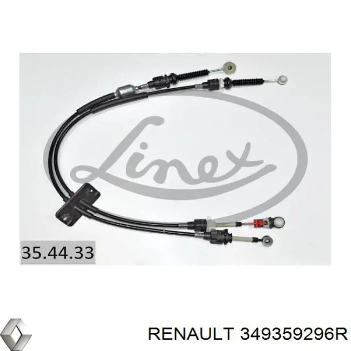 Cable de accionamiento de caja de cambios Renault (RVI) 349359296R precio, desde 101,45 EUR