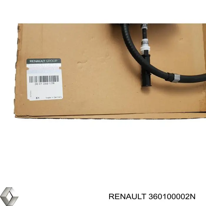 Comprar 360100002N Renault (RVI) Cable de freno de mano trasero derecho/izquierdo