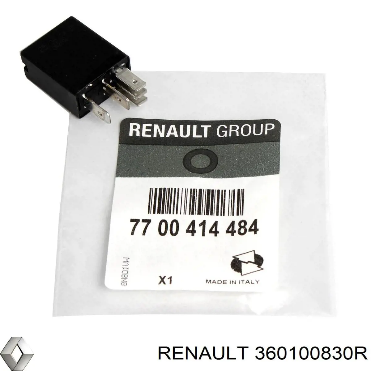 8200611957 Renault (RVI) unidad de control (modulo Del Freno De Estacionamiento Electromecanico)