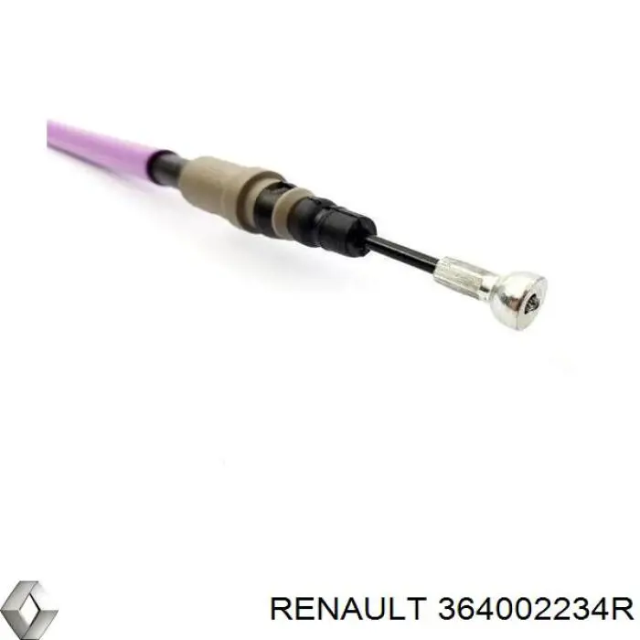 364002234R Renault (RVI) cable de freno de mano trasero derecho/izquierdo