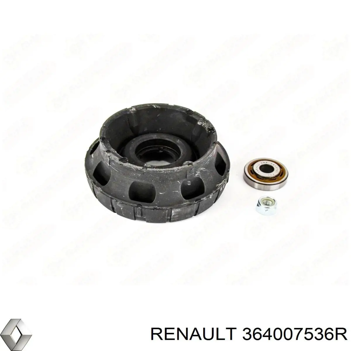 Cable de freno de mano trasero derecho/izquierdo 364007536R Renault (RVI)