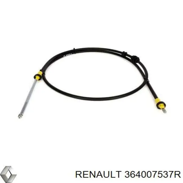 364007537R Renault (RVI) cable de freno de mano trasero derecho/izquierdo