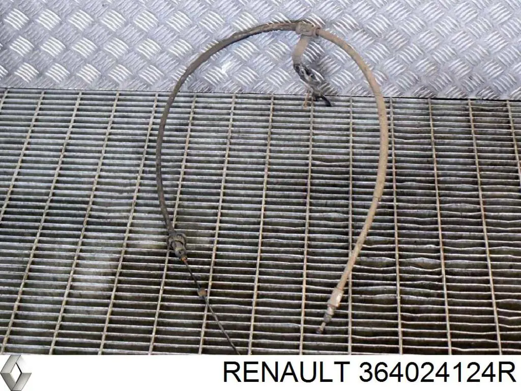 Cable de freno de estacionamiento delantero 364024124R Renault (RVI)
