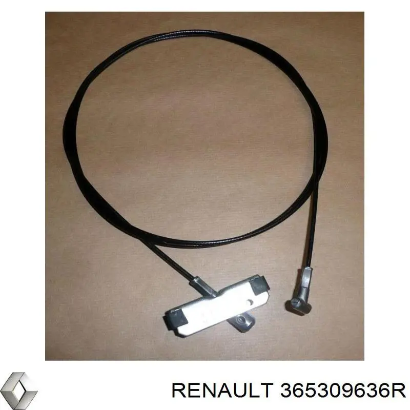 82556 Metalcaucho cable de freno de mano intermedio