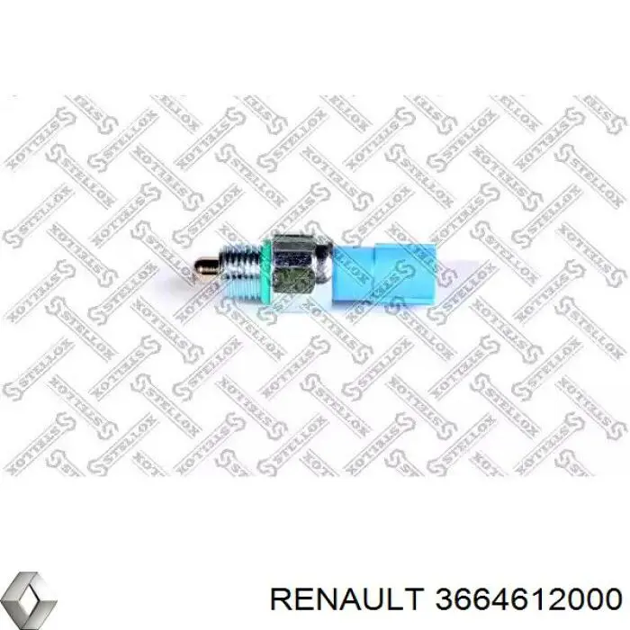 3664612000 Renault (RVI) sensor de marcha atrás