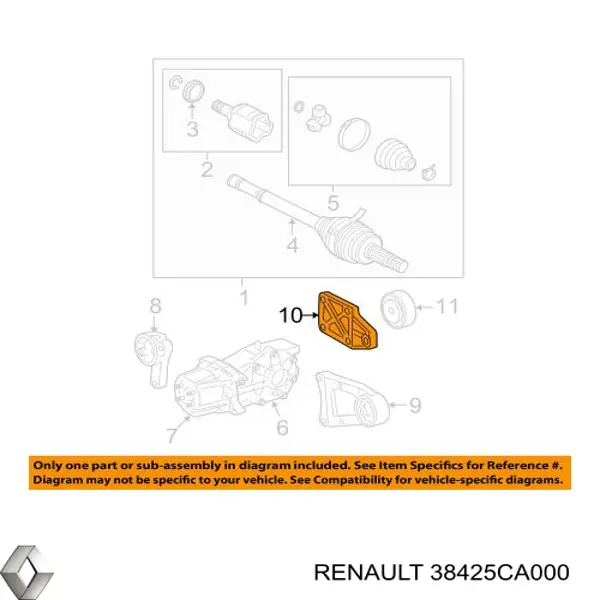 38425CA000 Renault (RVI)