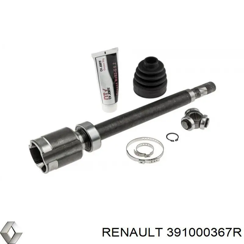 Semieje delantero derecho Renault (RVI) 391000367R precio, desde 82,97 EUR
