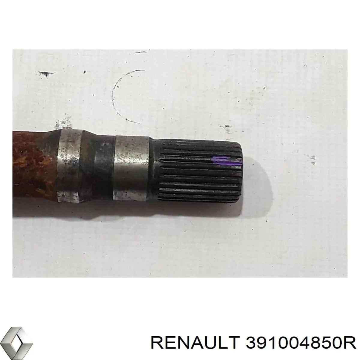 391004850R Renault (RVI) Semieje delantero derecho