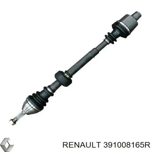 391008165R Renault (RVI) árbol de transmisión delantero derecho