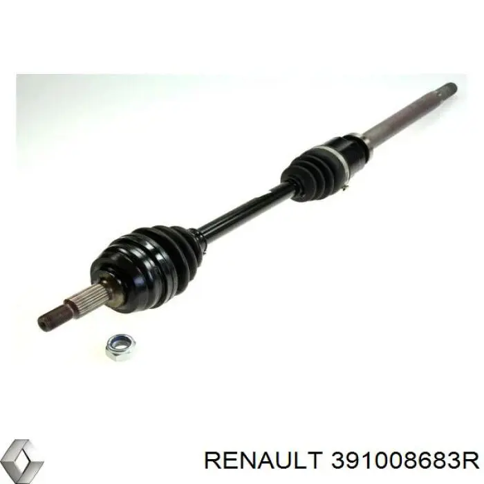 Semieje delantero derecho Renault (RVI) 391008683R precio, desde 102,00 EUR