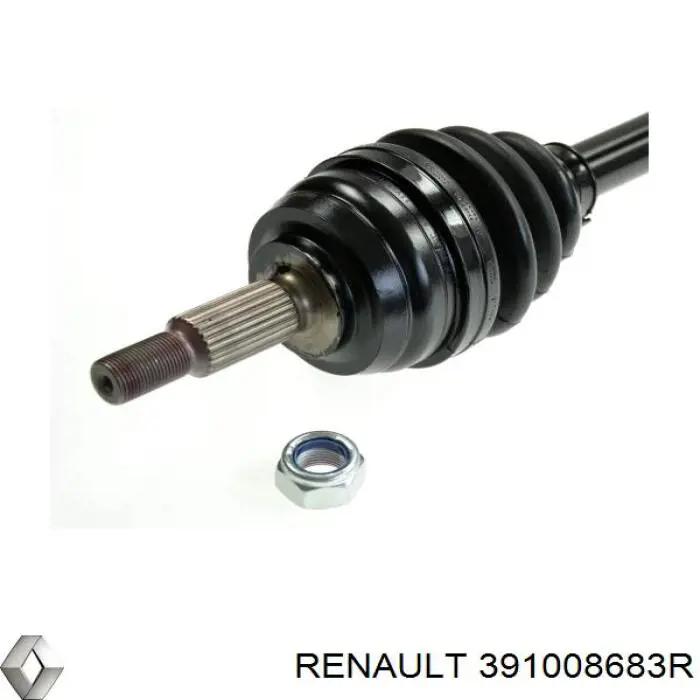 Comprar 391008683R Renault (RVI) Semieje delantero derecho