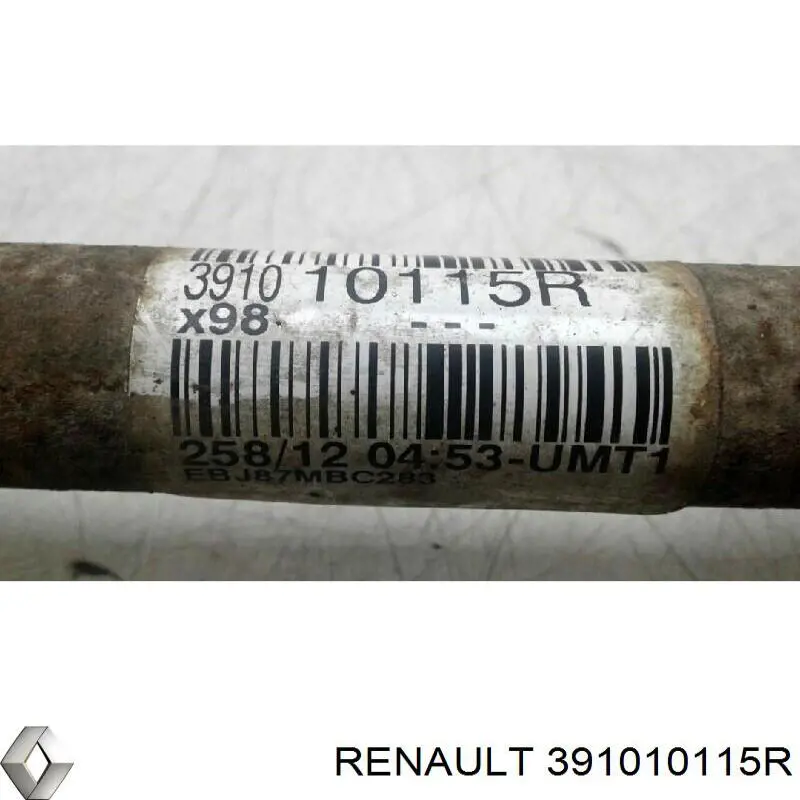 Semieje delantero izquierdo Renault (RVI) 391010115R precio, desde 90,43 EUR