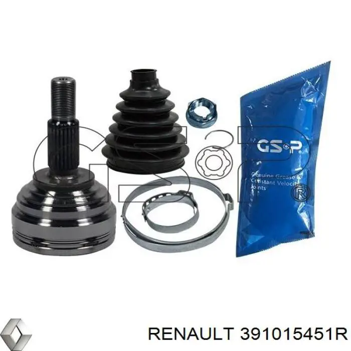 Junta homocinética exterior delantera Renault (RVI) 391015451R precio, desde 21,75 EUR