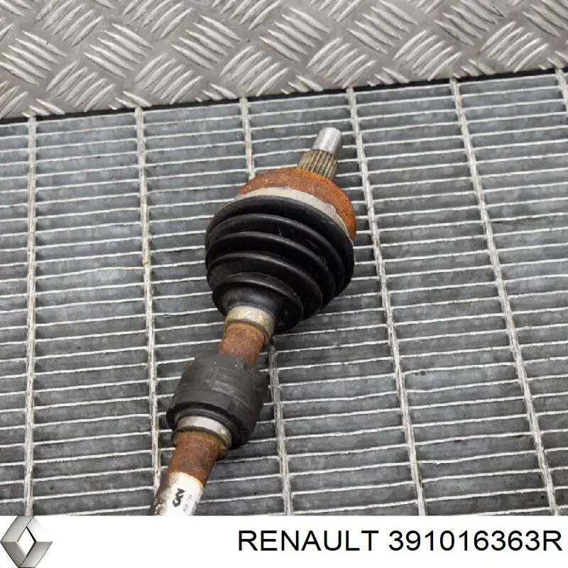 391016363R Renault (RVI) Semieje delantero izquierdo