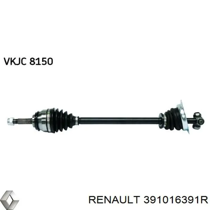 Semieje delantero izquierdo Renault (RVI) 391016391R precio, desde 69,70 EUR