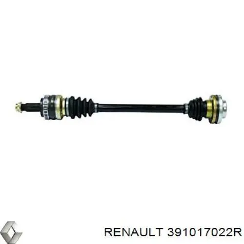 391017022R Renault (RVI) árbol de transmisión delantero izquierdo