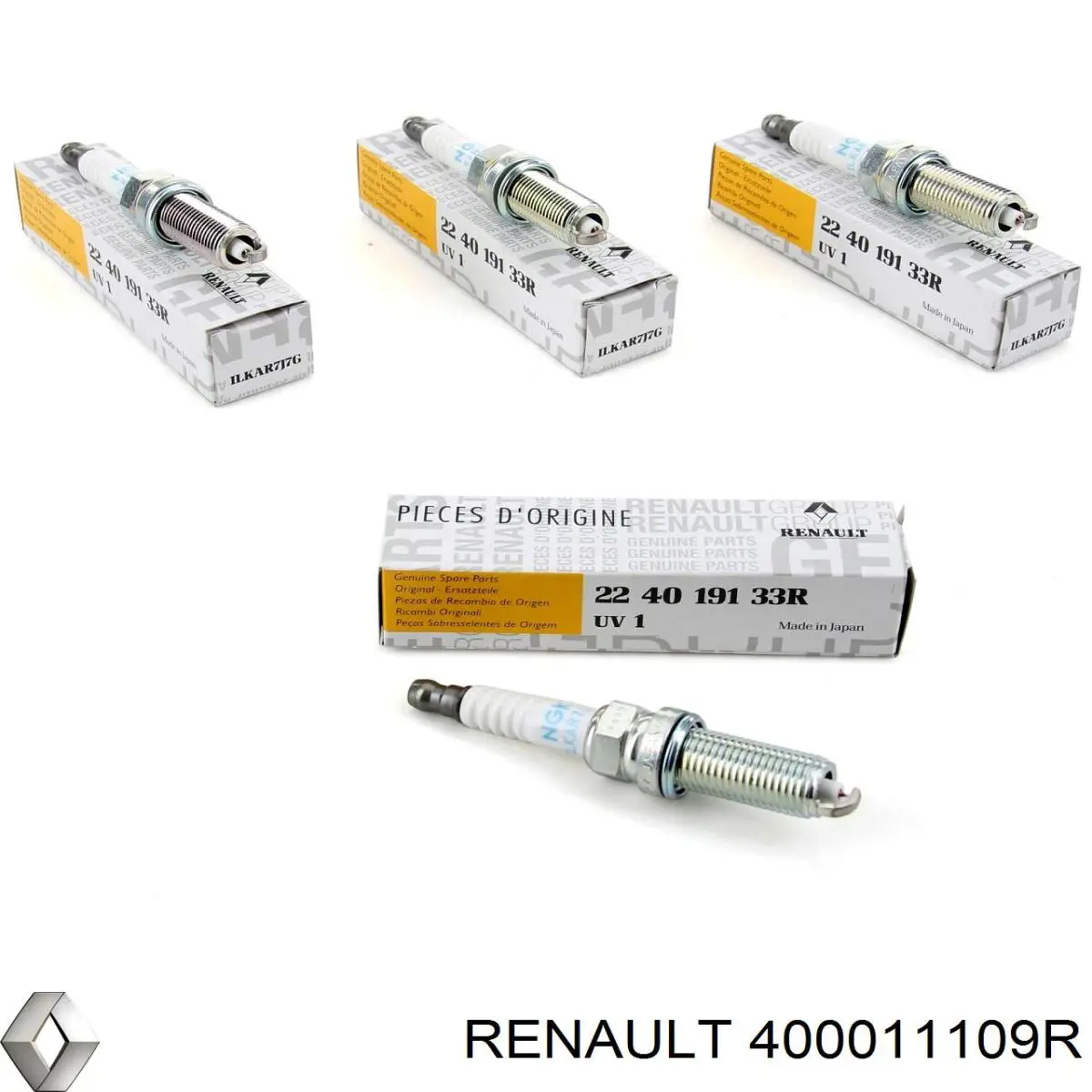 Válvula de rueda 400011109R Renault (RVI)