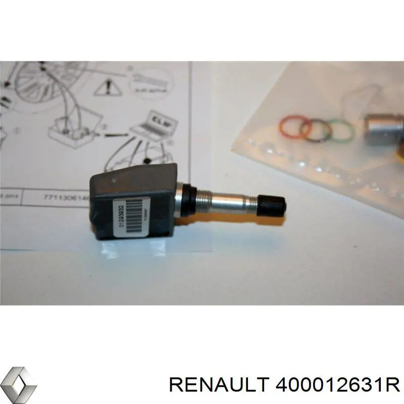 Sensor de presión de neumáticos 400012631R Renault (RVI)