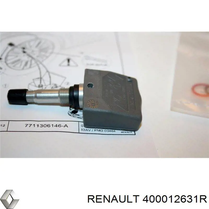 Control de presión de neumáticos Renault (RVI) 400012631R