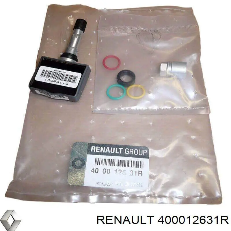 400012631R Renault (RVI) Sensor de presión de neumáticos (TPMS)