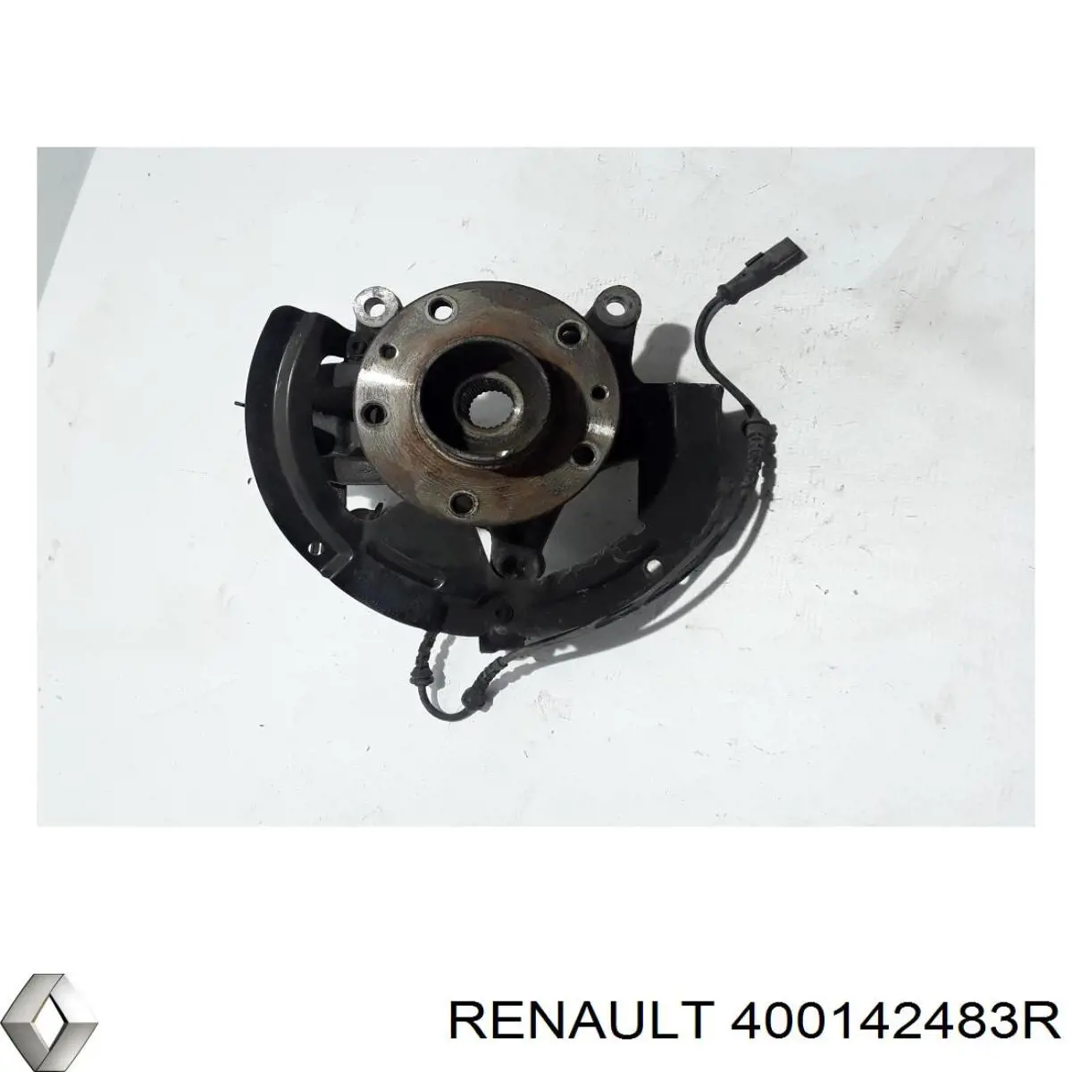 400142483R Renault (RVI) muñón del eje, suspensión de rueda, delantero derecho