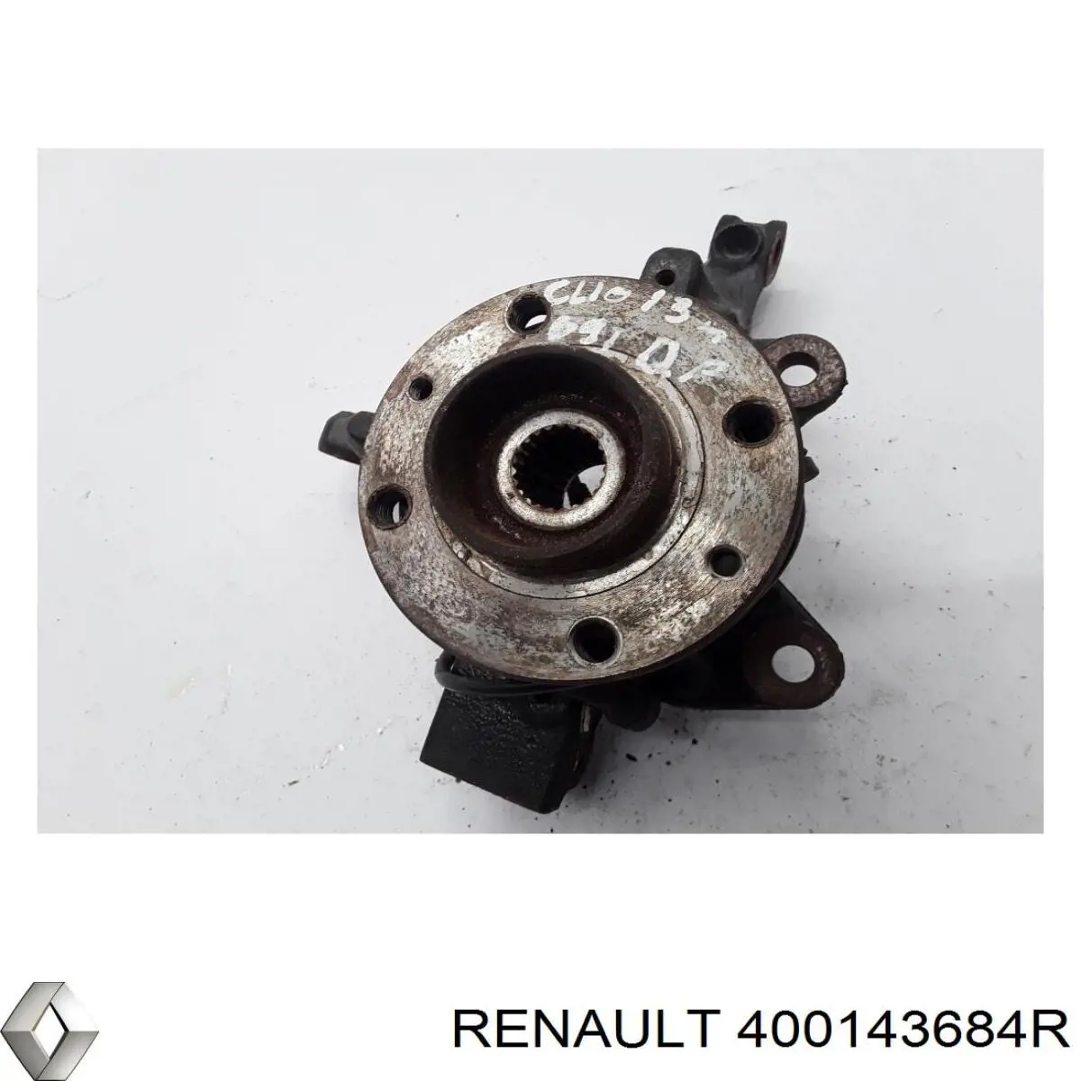Muñón del eje, soporte de rueda, delantero derecho Renault (RVI) 400143684R