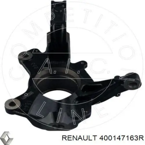 400147163R Renault (RVI) muñón del eje, suspensión de rueda, delantero derecho