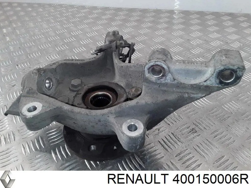 400150006R Renault (RVI) muñón del eje, suspensión de rueda, delantero izquierdo