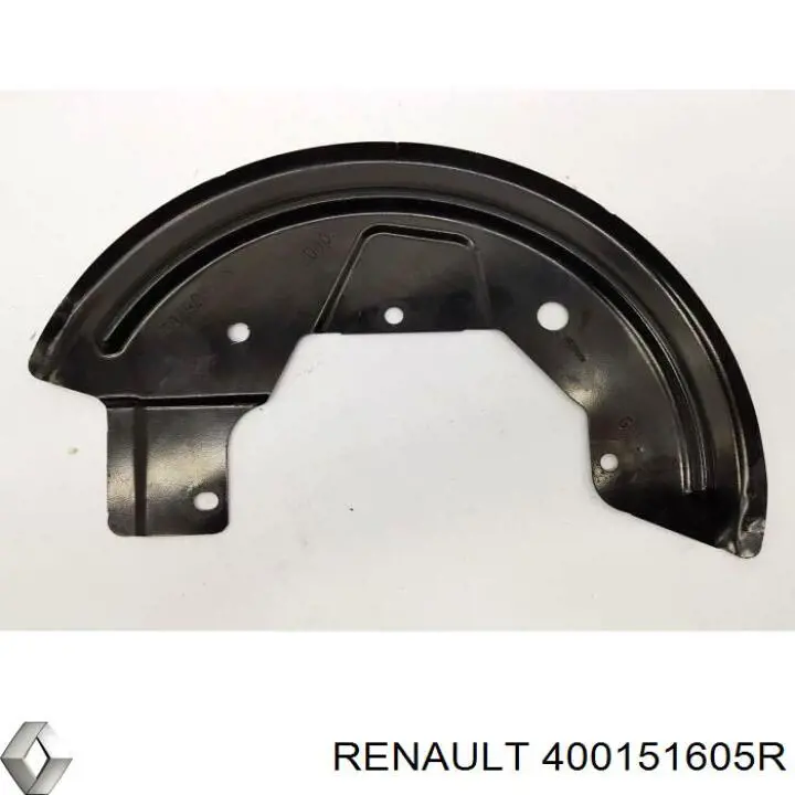 400151605R Renault (RVI) Protector del disco de freno delantero izquierdo