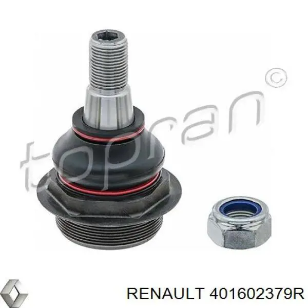 Rótula de suspensión inferior derecha 401602379R Renault (RVI)