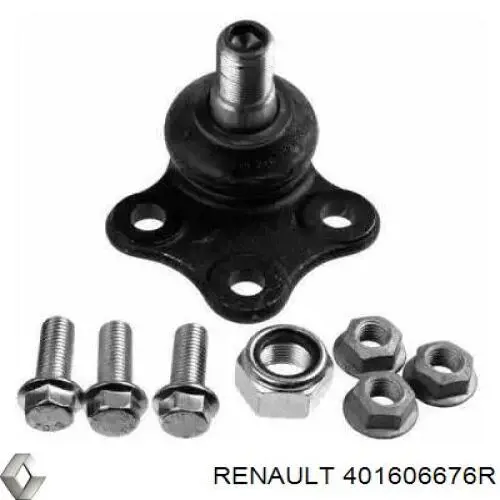 401606676R Renault (RVI) rótula de suspensión inferior