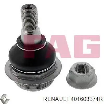 401608374R Renault (RVI) rótula de suspensión inferior derecha