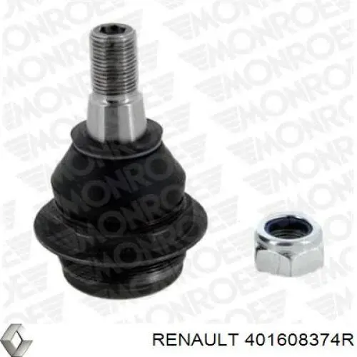 Rótula de suspensión inferior derecha Renault (RVI) 401608374R precio, desde 17,45 EUR