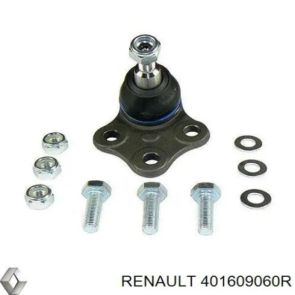 401609060R Renault (RVI) rótula de suspensión inferior
