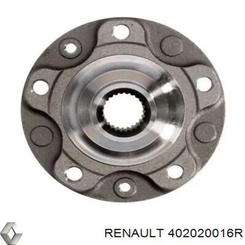 402020016R Renault (RVI) cubo de rueda delantero
