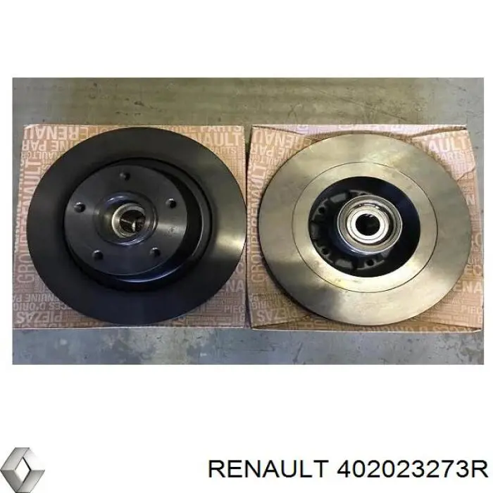 Disco de freno trasero Renault (RVI) 402023273R precio, desde 119,12 EUR